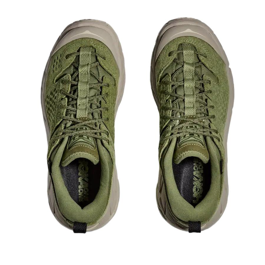 HOKA Tor Ultra Lo Elite Terrain System - Forest Floor Unisex Sneakers Green Farro 1153137-FSTF