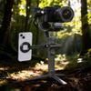 Collapsible Metal Phone Holder Featuring Magnetic Locking System Double Orientation Shoots Cold Shoe Expansion Interface