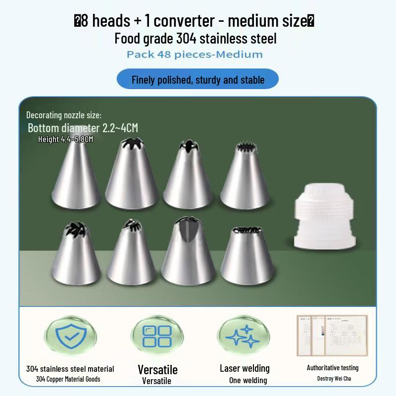 Stainless Steel Cake Decorating Set