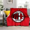 Ac Milan Football Club Logo Blanket Soft And Comfortable Camping Trip Air Conditioning Blanket Sheet Office Rest Blanket
