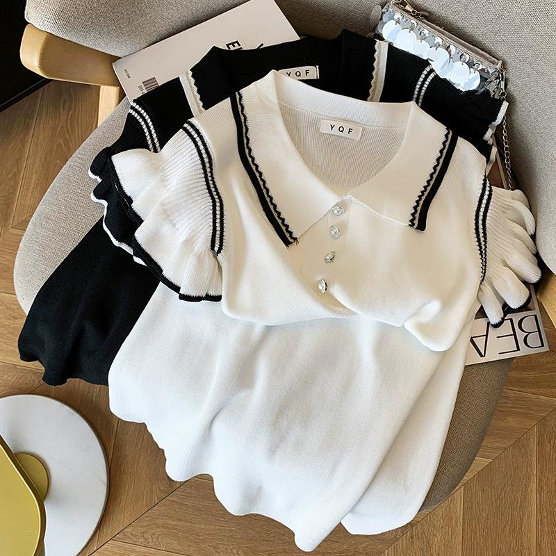 Summer Women's Dress Design with A Sense of Western-style Fashion, Age Reducing Knitted Skirt, A-line Dress for Women