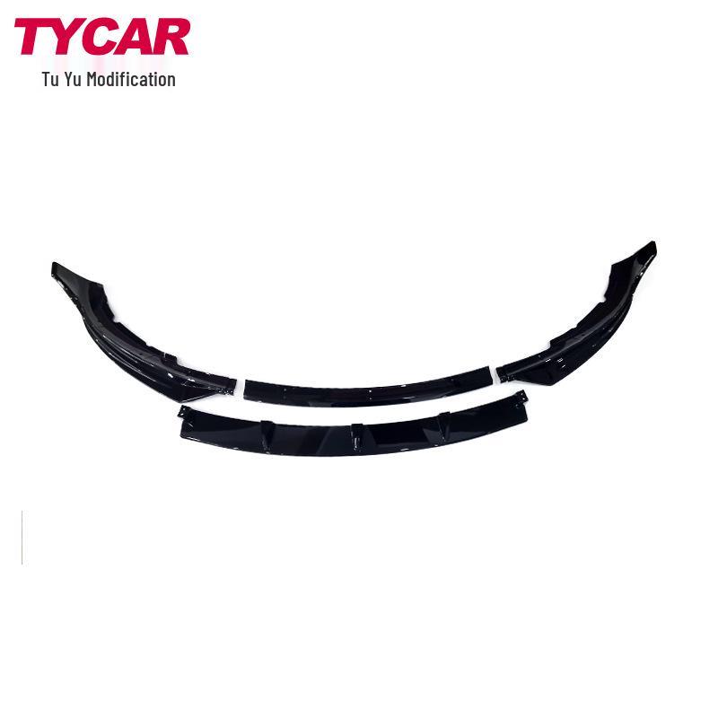 Tesla Model 3 FAST Style Front Lip Black Warrior Body Kit