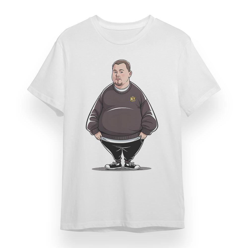 

Men s Plus Size T-shirt With Casual Dad Graphic Unisex White 100% Cotton Tee USA 4XL