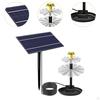 Bathroom Source of Solar Birds, DIY Water Pump Kit Decorations for Pond, Patio, Pool, Rear