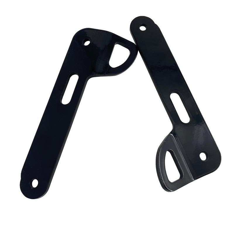 Front Black Tie Down Anchor Point Mount Bracket For Harley Touring Street Electra Glide Ultra Classic Limited CVO 2014-Later
