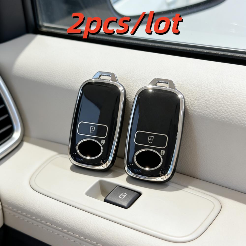 

2pcs/lot Car Key Case Covers For Toyota Wigo Raize Key Case For Daihatsu Rocky 2 Buttons , only fit for the car key shown