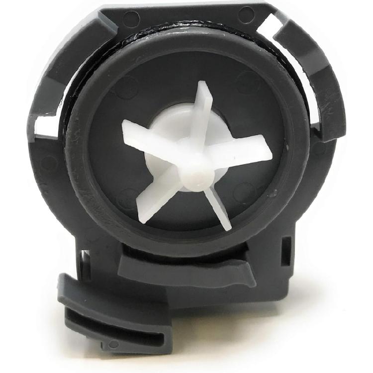 High Efficiency Dishwasher Drain Pump Plastic Construction Quiet Operation Easy Installation Corrosion Resistant Design