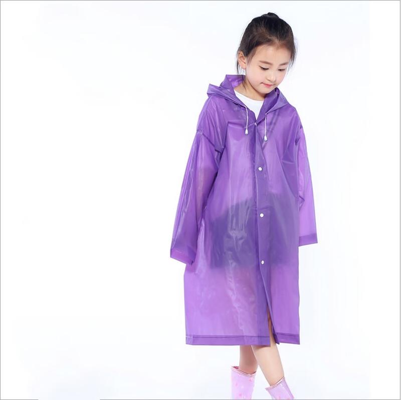 Children's Reusable EVA Raincoat