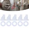 D Kupplung Gas Rückschlagventil Bierschlauch Unterlegscheibe Dichtung Kein Auslaufen Geruchlos Bierfass Kupplung Zubehör für Sankey Kupplung
