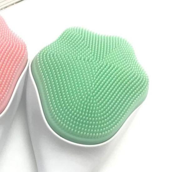 Silikonový obličejový kartáček Ruční design kočičí tlapky Obličejový čisticí kartáček pro exfoliaci, masáž, odstraňování černých teček, aplikaci tělového mléka