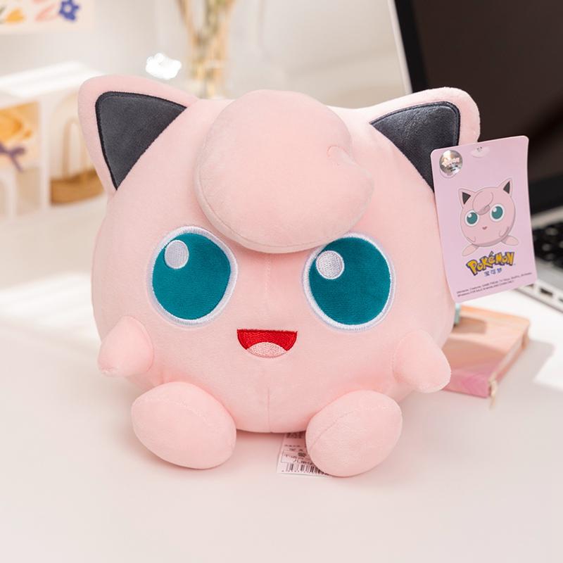 Genuine Pokemon Pikachu Stuffed Doll Cute Cartoon Anime Series Gengar Eevee Stuffed Doll Kawaii Toys Hobbies Kids Birthday Gift