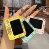 Portable Erasable Board Miniature Doodles Keychain for Artists Schoolbag Pendant Painting Keyring Accessory