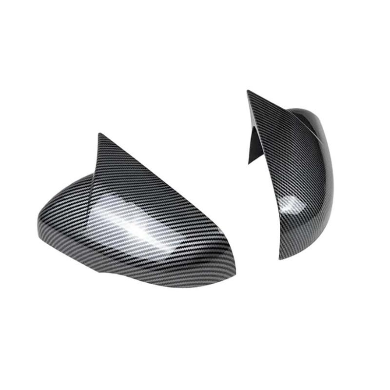 Cars Accessories Door Mirror Cover For Ford Edge 2015- Carbon Fiber Black Car Decoration Exterior Styling Upgrade