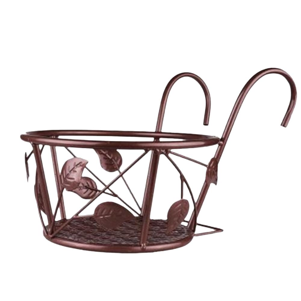 Unique Hanging Basket Heavy Duty Hanging Planter Stand Durable Flower Pot Holder Outdoor Use