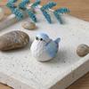 Hand Carved Texture Resin Bird Figurine, Small Cute Mini Bird Statue, Rustic Farmhouse Animal Sculpture for Tabletop Desk Decor, Gift for Bird Lovers