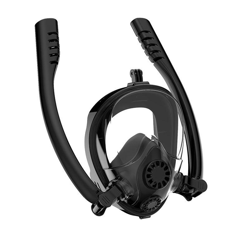 Ny dykkermaske Scuba Undervanns Anti-dugg Helmaske Snorkelmaske Kvinner og menn Svømmeutstyr