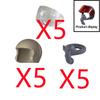 MOC Building Blocks Character Accessories Explosion-Proof Helmets Hats Gas Mask Knife Stands Mechanical Dog Drones DIY Toy Gift