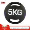 Jingren Dual Handle Rubber Medicine Ball