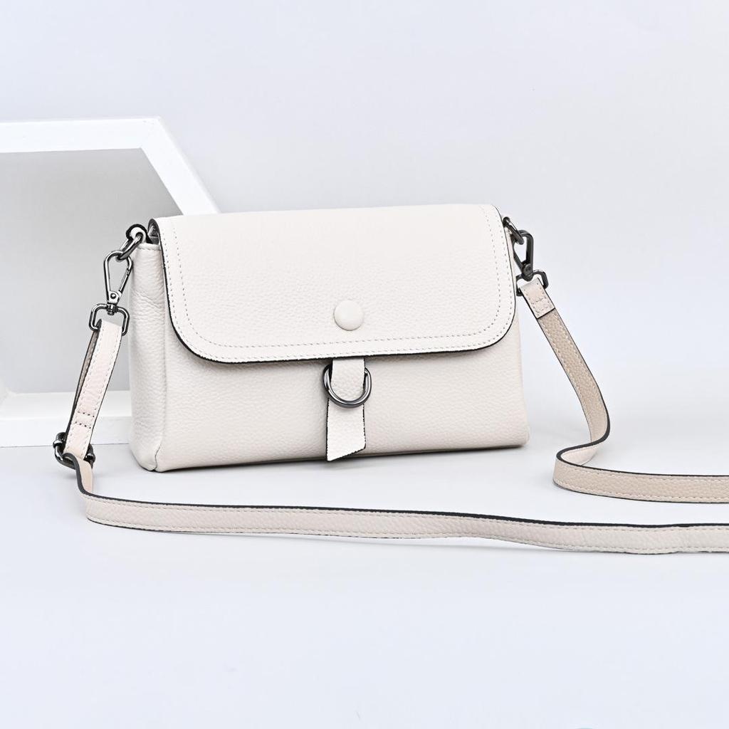 Women's Genuine Leather Crossbody Bag 2025 - Stylish Top Layer Cowhide Underarm Bag for Fashionable, Versatile Commuting.