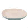 Flat Ceramic Bowl for Cat - Nobby Pet - Jada - Engraving - Mint/Cream - Indoor