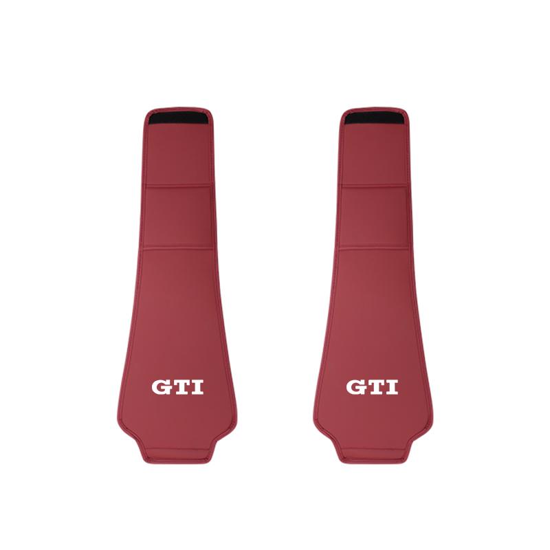 2Pcs Car Seat Headrest Cover Anti-Dirty Elastic Protective Dust Cover Key For Volkswagen VW GTI Golf Caddy Tiguan Amarok Arteon zh3