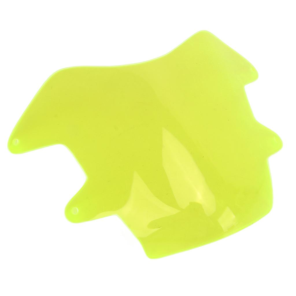 Motorcycle Headlight Protector Guard Impact Resistant Smooth Surface Replacement For Tenere 700 2019‑2022 Fluorescent