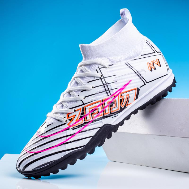 New football shoes spikes AG youth children adult football shoes tf student training shoes outdoor sports