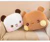 One Two Boo Boo Emoji Plush Pillow - Cute Sleeping Doll with Big Head