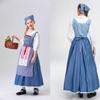 Adult Little Match Girl Cos Costume For Halloween Stage Performance Exquisite Polyester Fiber Material European And American Fantasy Theme Suitable