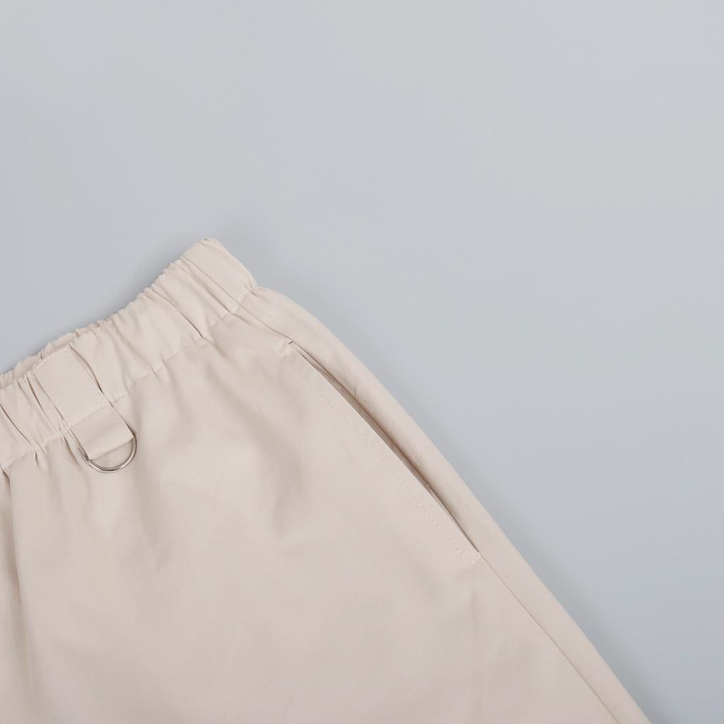 GMXIA Workwear Pants Spring Summer Women Comfortable Casual Neutral Style Drawstring Large Pockets Wide Leg Work Pants