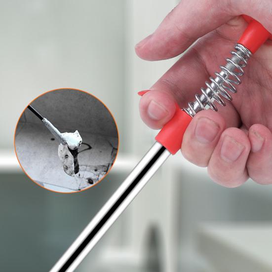 Pipe Cleaner Grabber Tool Easy Claw Pick Up Flexible Metal Tubes 0.7cm Diameter 4 Claws Metal Tube Grabber