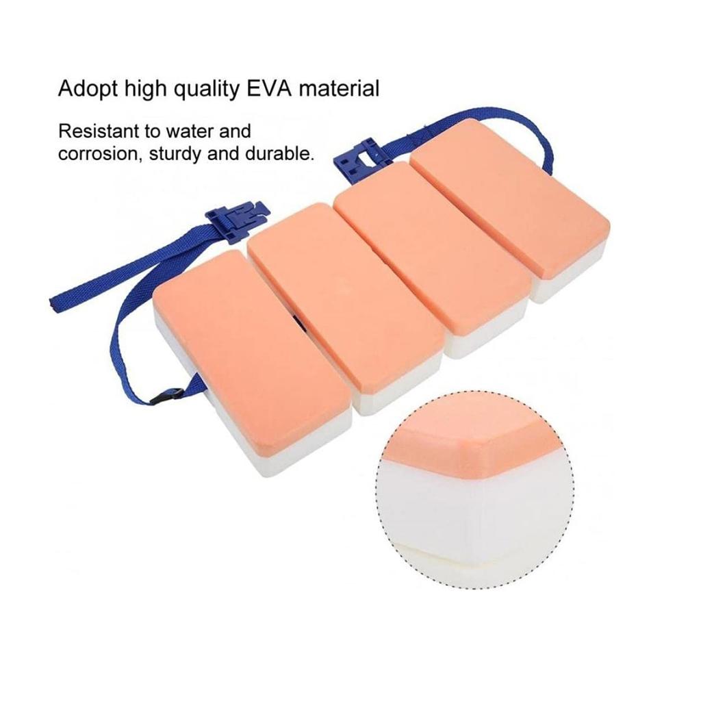 Swim Belt-EVA Back Float Safety Swim Training Belt Swim Floating Waistband Adjustable Comfortable Floating Device