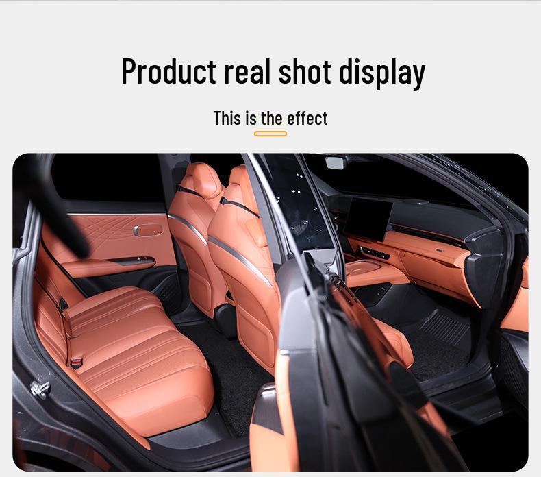Custom Saint Mao Car Floor Mats for Changan Deepal S07/S05 - Full TPE, Baby-Safe, 0 Formaldehyde, Injection Molded.