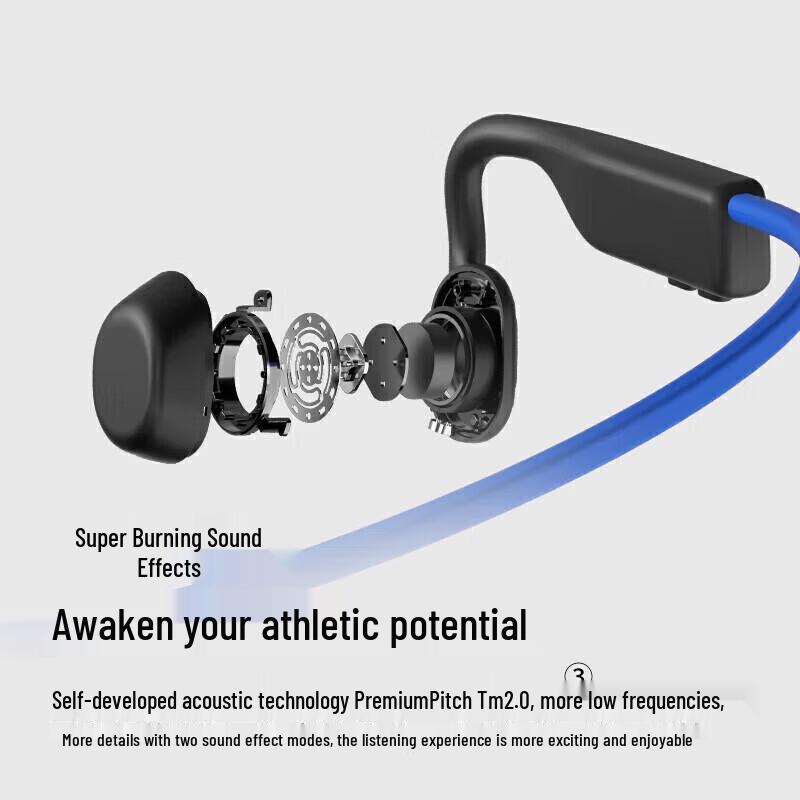 Shokz OpenMove S661 Bone Conduction Sport Headphones