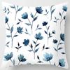 Blue Ink Style Decorative Pillowcase Home Bedding Decorative Cushion Pillowcase