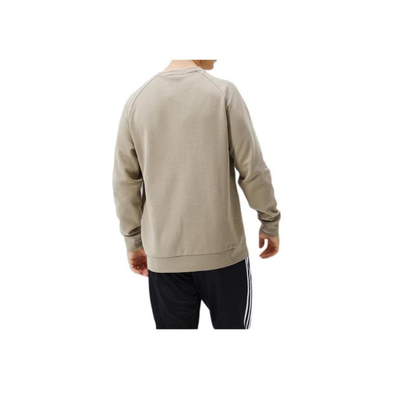 adidas Sports Casual Solid Color Crew Neck Pullover Sweatshirt Unisex Sweatshirt Gray ADICSTL06-GYDG