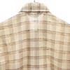 Levi's 70s Vintage Short Sleeve Check Shirt S Beige Men's Used