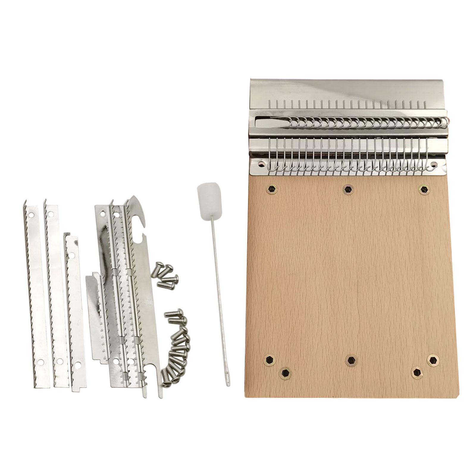 Wooden Adjustable Small Weaving Loom Art Repair Tool Kit for Yarn Knitting Sewing Machine Accessories