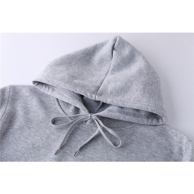 Thick Solid Color Hoodie For Men Women Casual Class Sweatshirt