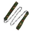 Outdoor Mini Portable Hand Chain Saw Survival 33T Logging Camping Pocket Saw Camouflage
