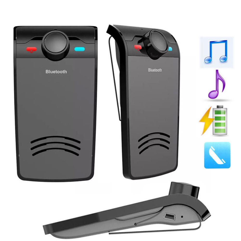 1Pcs Sun Visor Clip Bluetooth Music Support Music Broadcast Transmission