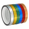 6Pcs 3mm-50mm X 50m Prism Tape Holographic Metalized Reflective Decorative Adhesive Tape Diy Scrapbooking Sticker Masking Tapes