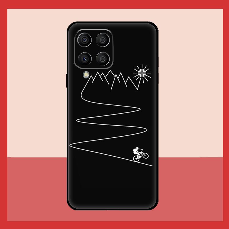 

MTB Mountain Bike Cycling Bicycle Case For Samsung Galaxy M12 M52 M06 M16 M36 M56 M33 M15 M55 M31 M13 M14 M53 M32 M35 M34 M54 Samsung M34 5G