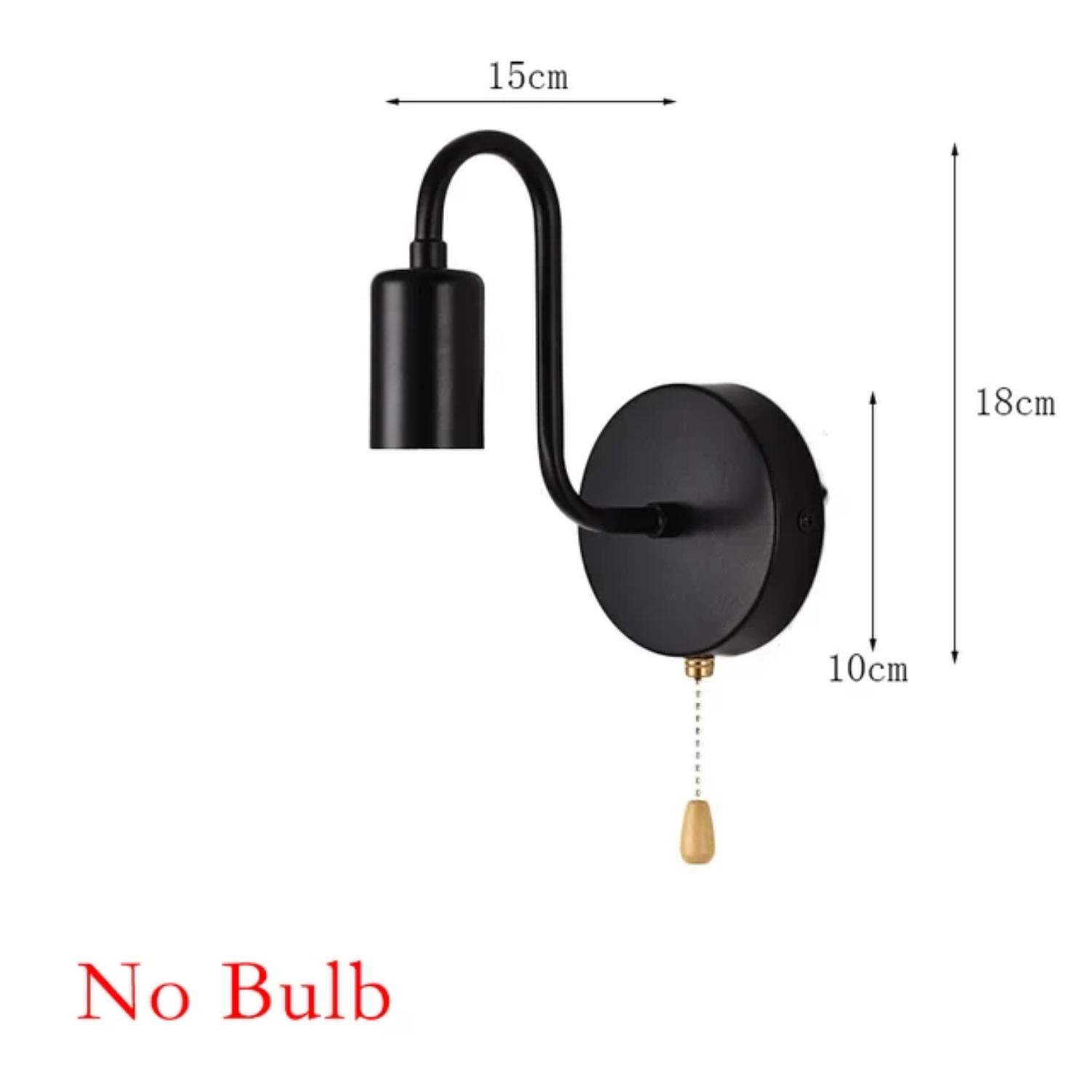 

Новый элегантный, современный, стильный настенный светильник Iron Art для спальни и гостиной, шикарные бра для коридоров и лестниц No Bulb чёрный