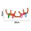 Other Decoration for Christmas Inflatable Caribou Antlers Ring Toss Game, Santa Claus Ring Toss Christmas Party Game, US Patent