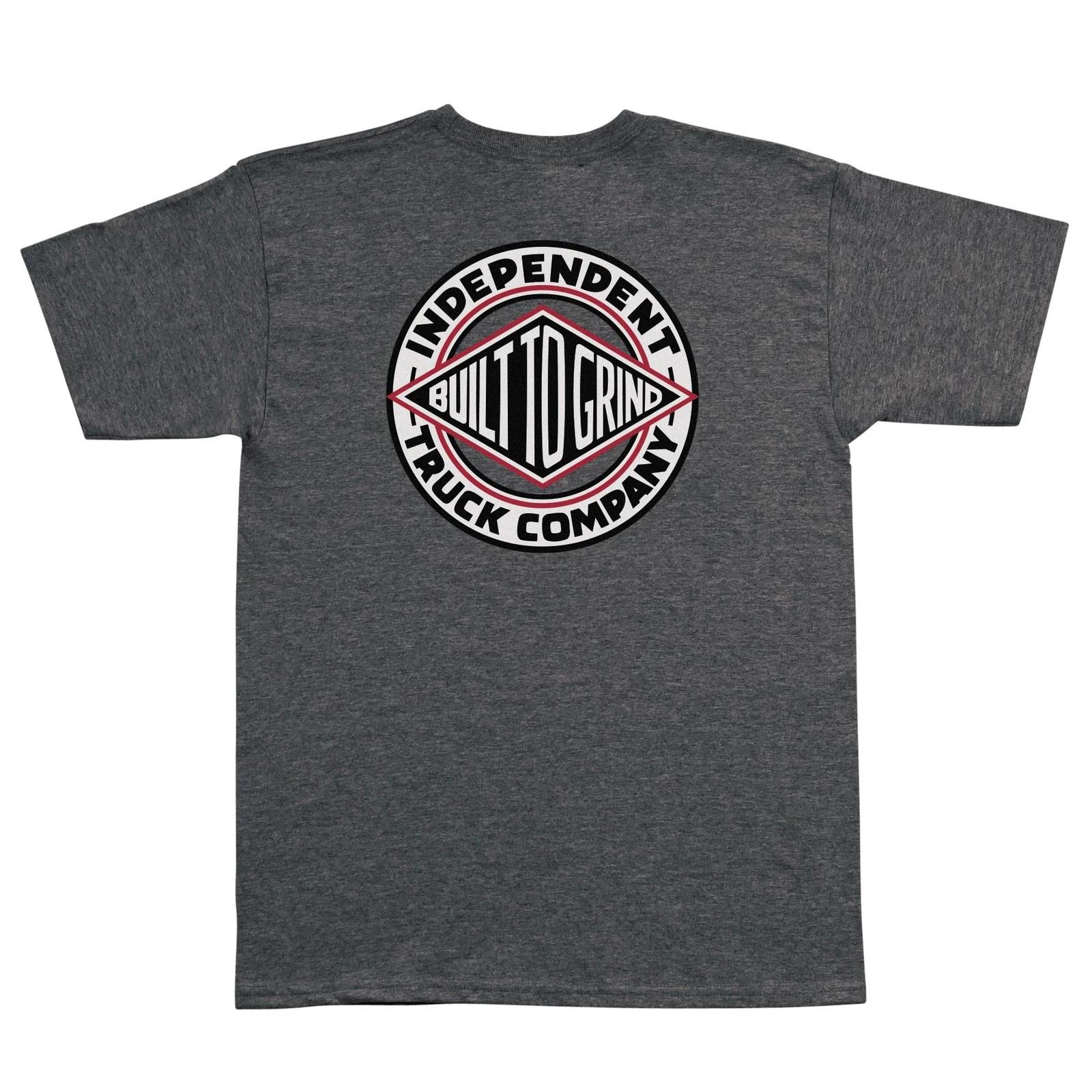 Independent Trucks BTG SUMMIT Skateboard T Shirt DARK HEATHER M
