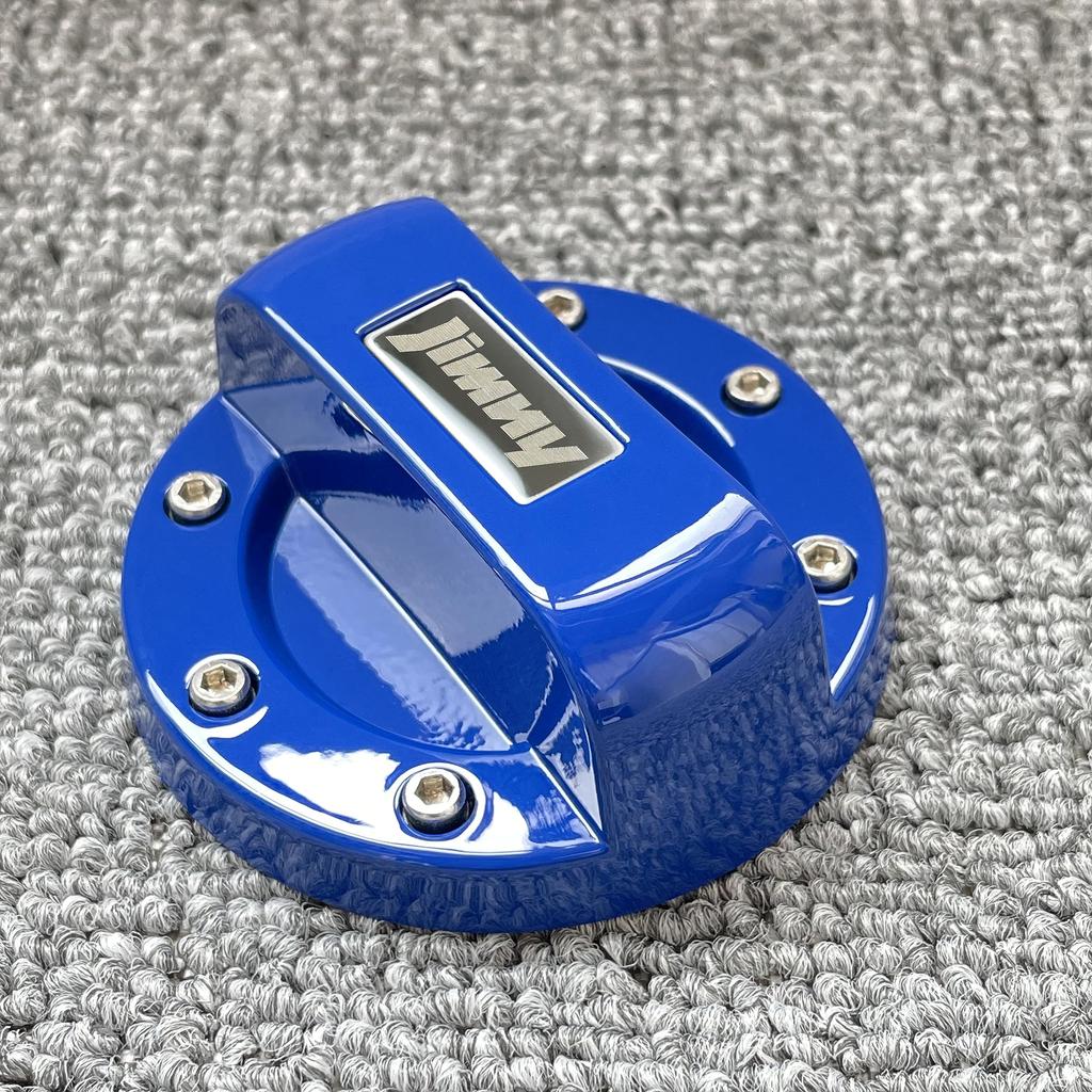 Rare Jimny Gasoline Spout Cap Jimney Fuel Cap Cover (Blue)