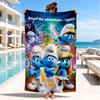 Smurfette's Adventure Beach Towel, Super Soft Microfiber, Perfect Gift for Her/Him, Birthday, for Pool, Beach, Travel, Decor Beach Party