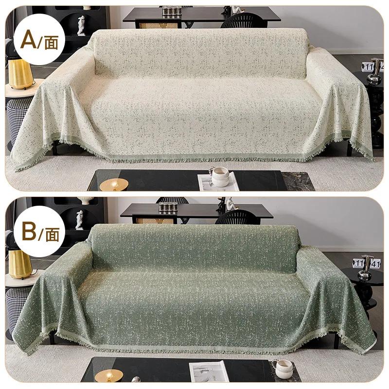 Sofa Towel Non-slip Cover Cloth Sofa Cushion Chenille Four Seasons Universal Full Cover One-piece Cover Blanket
