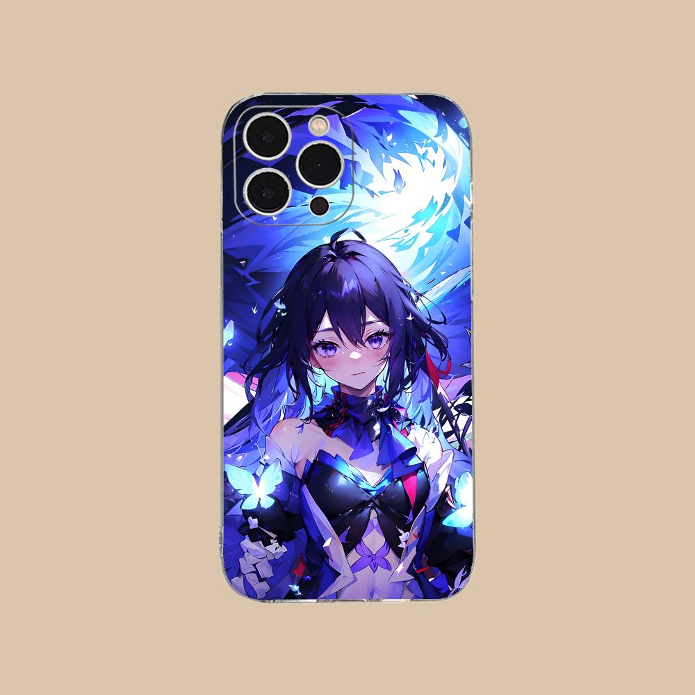 

HSR Seele Clear TPU Mobile Case for iPhone 17 16 15 14 13 12 11 X XR XS Air Pro Max Plus Mini Colorful Cover iPhone XS Max